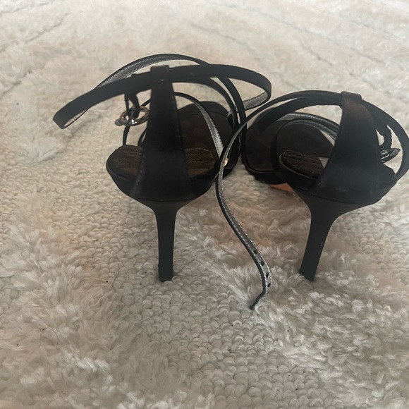 Worn once, BCBGMaxAzria heels. Sz 10 - Picture 2 of 3